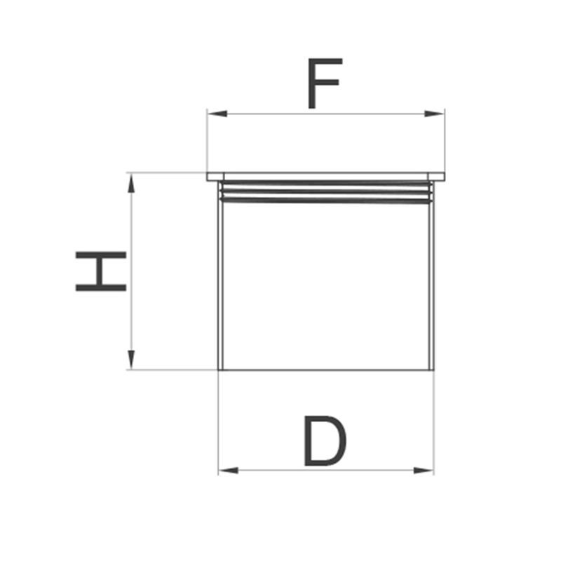 Disegnu rotondu di pulizia in acciaio inox